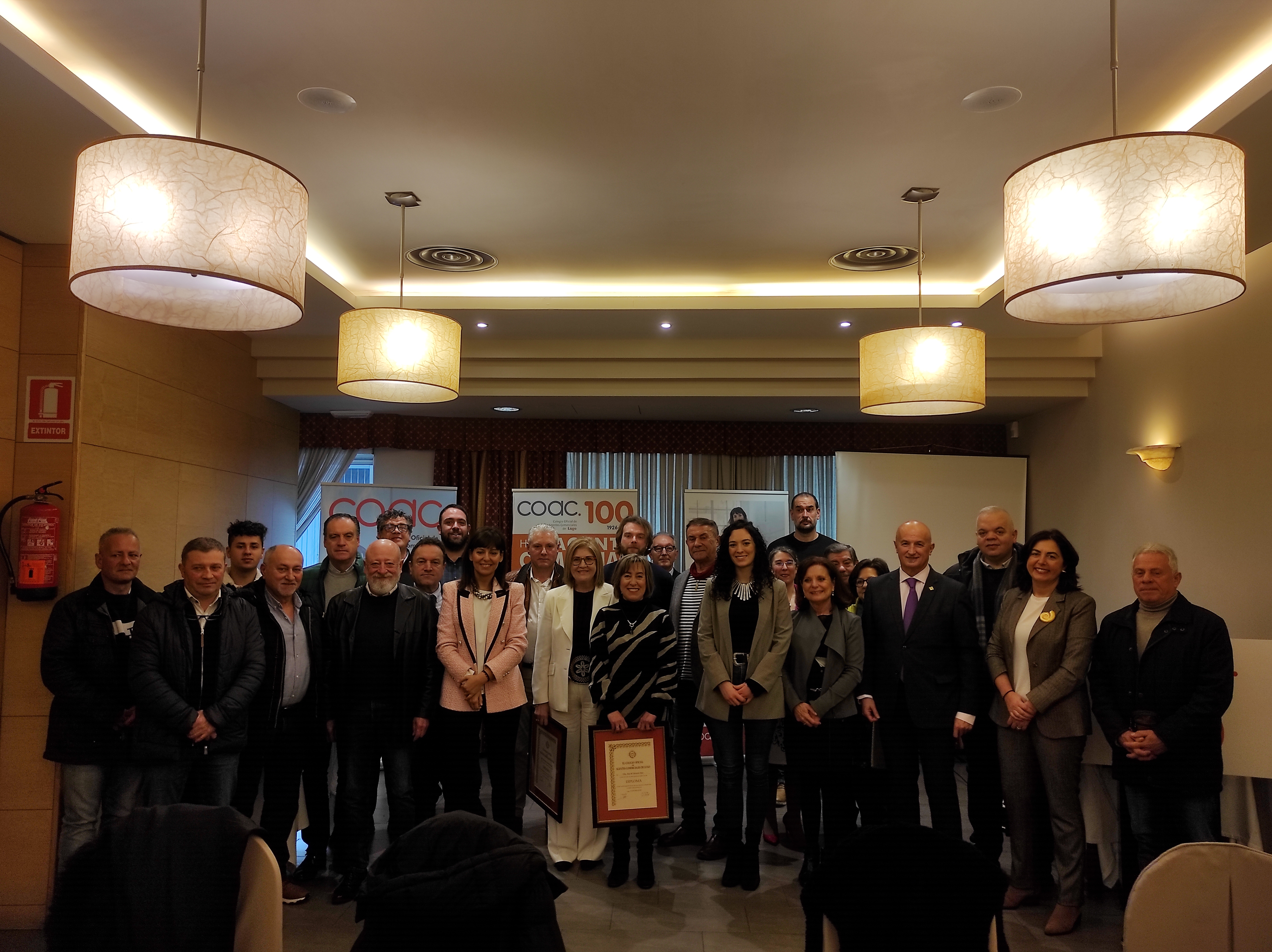 El Colegio Oficial de Agentes Comerciales celebró la festividad de su patrona, la Virgen de la Esperanza